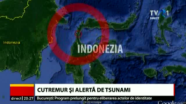 Cutremur și alertă de tsunami 
