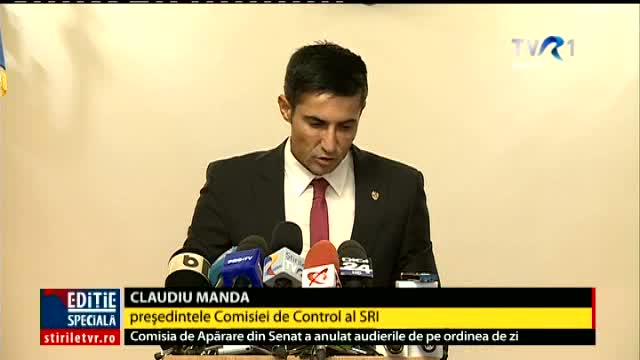 Claudiu Manda, șeful Comisiei de control al activității SRI