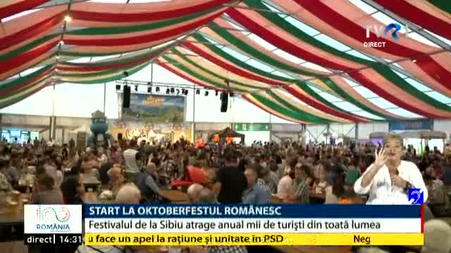 Start la Oktoberfest Sibiu 