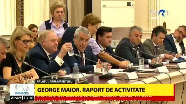 Ambasadorul României în SUA, George Maior, audiat în Parlament. Întrebări adresate de președintele Senatului