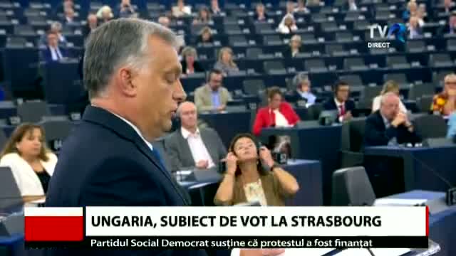 Ungaria subiect de vot la Strasbourg 