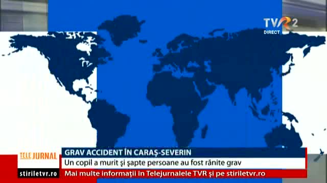Grav accident în Caraș Severin