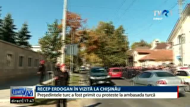 LUMEA AZI Erdogan la Chișinău