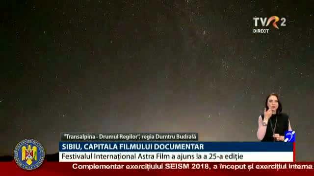 Sibiu, capitala filmului documentar