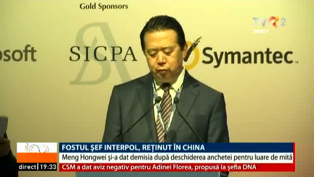 Fostul șef Interpol, reținut în China 