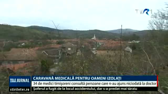 Izolați în România. Caravana medicală a ajuns într-o comună din Arad