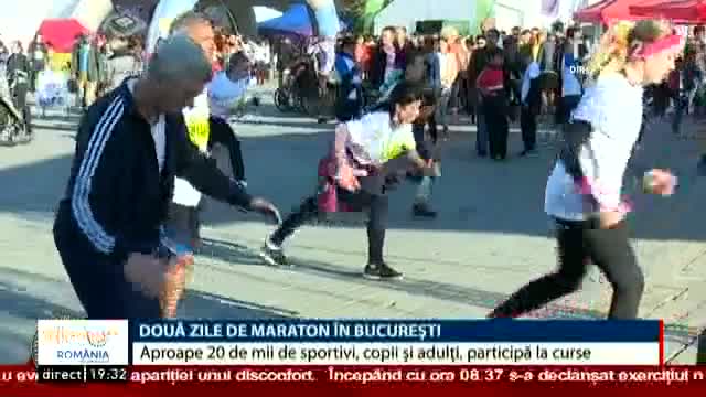 Două zile de maraton în București