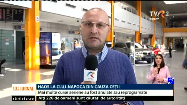Haos la Cluj Napoca, din cauza ceții