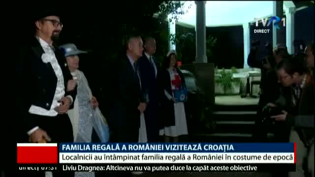 Familia Regală a României vizitează Croația