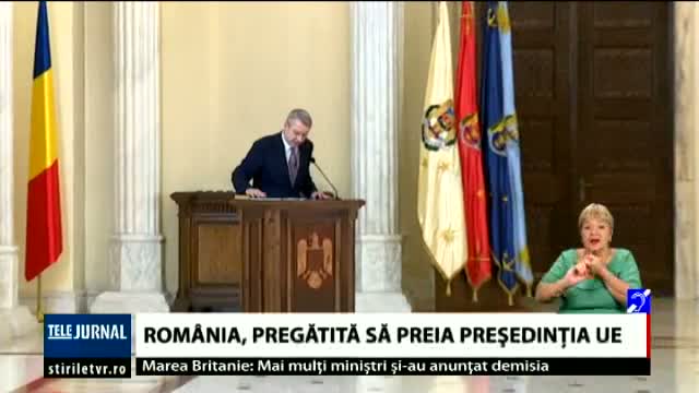 România, pregătită să preia președinția UE