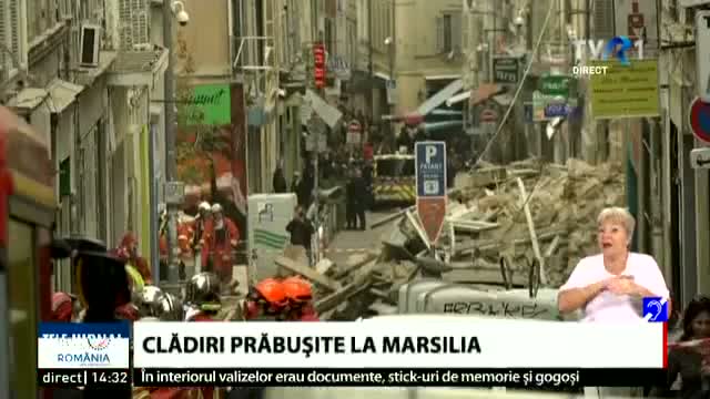 Clădiri prăbușite în Marsilia
