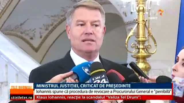 Ministrul Justiției, criticat de președintele Iohannis 