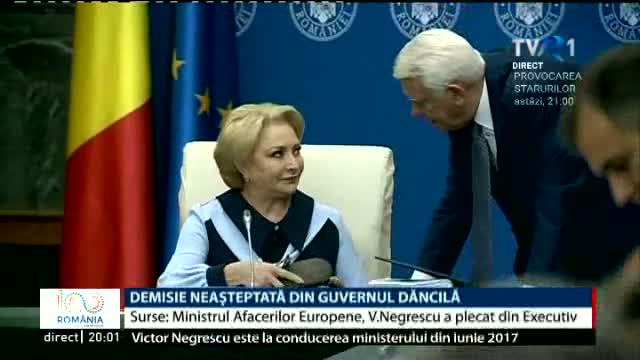 Victor Negrescu, demisie neașteptată