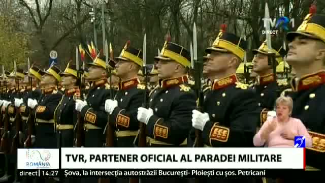 TVR, partener oficial al paradei militare 