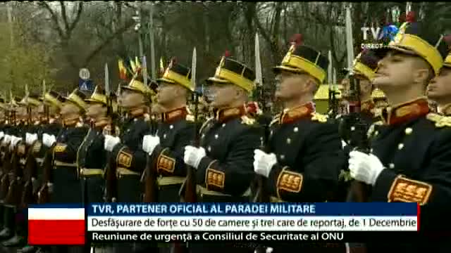 TVR, partener oficial al paradei militare