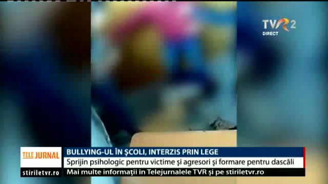 Bullying-ul în școli, interzis prin lege
