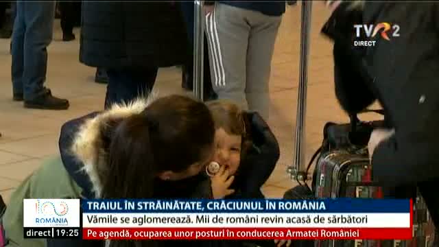 Românii care trăiesc în străinătate se întorc de Crăciun acasă 