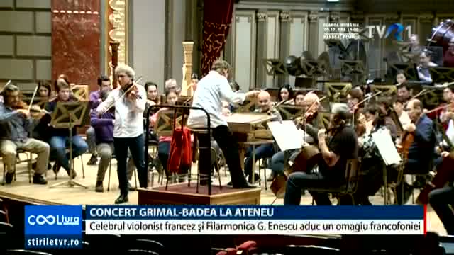 Concert Grimal-Badea la Ateneul Român 