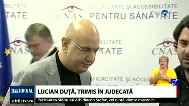 Lucian Duță, trimis în judecată