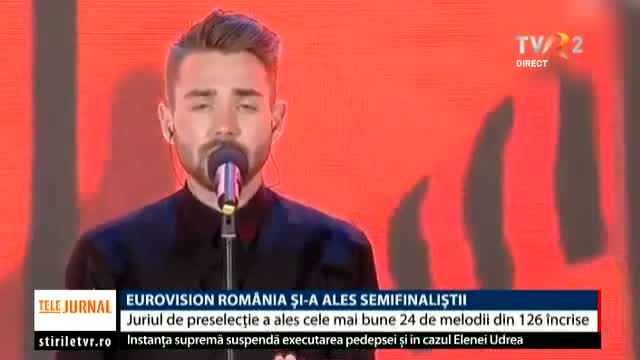 Eurovision România și-a ales semifinaliștii 