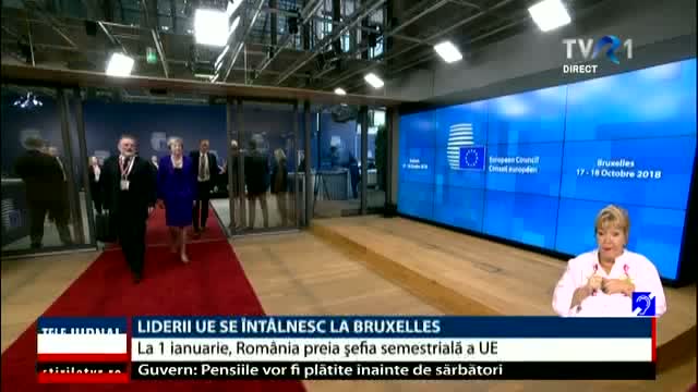 Liderii UE se întâlnesc la Bruxelles