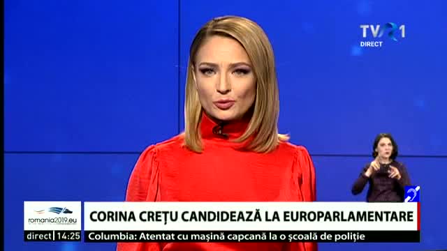 Corina Crețu candidează la europarlamentare