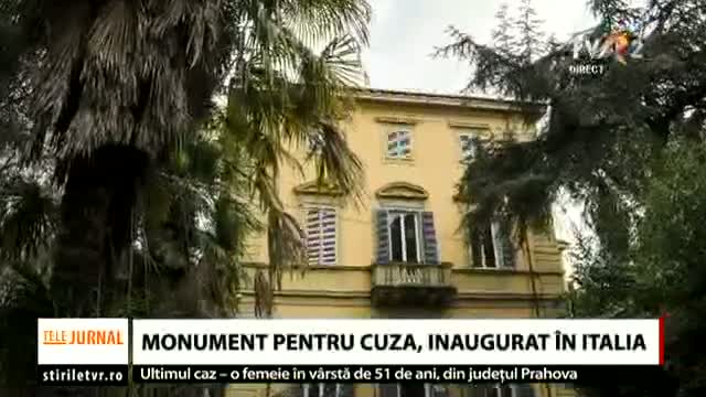 Monument pentru Cuza, inaugurat în Italia