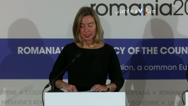 Declarații Federica Mogherini, Înaltul Reprezentant pentru Politică Externă și Securitate