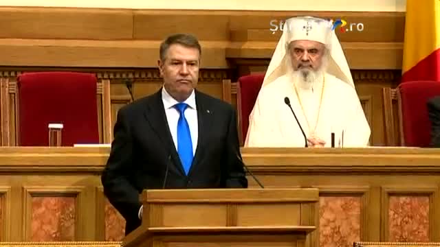Discursul președintelui Klaus Iohannis la Patriarhie