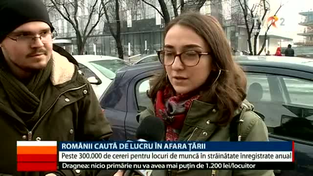 Românii caută de lucru în afara țării 
