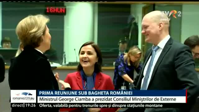 Prima reuniune sub bagheta României
