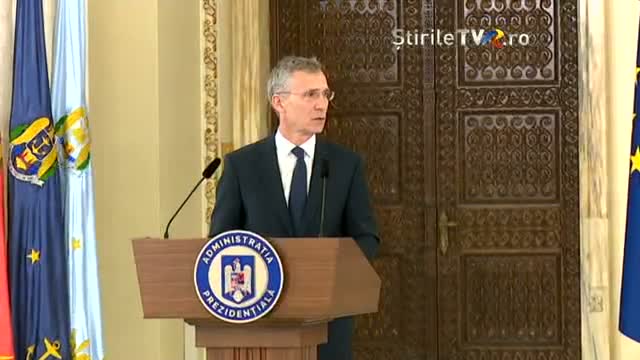 Declarația secretarului general al NATO, Jens Stoltenberg, la Palatul Cotroceni 