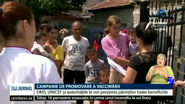 Campanie de promovare a vaccinării 