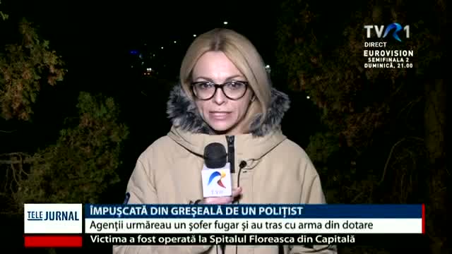 Laura Budișan transmite pentru Telejurnal 20.00