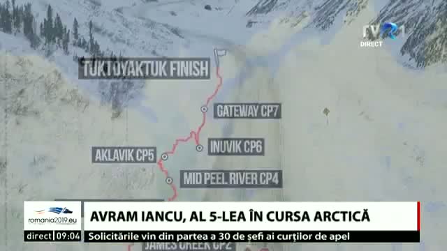 Avram Iancu, pe locul 5 la Ultramaratonul arctic
