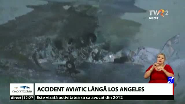 Accident aviatic lângă Los Angeles