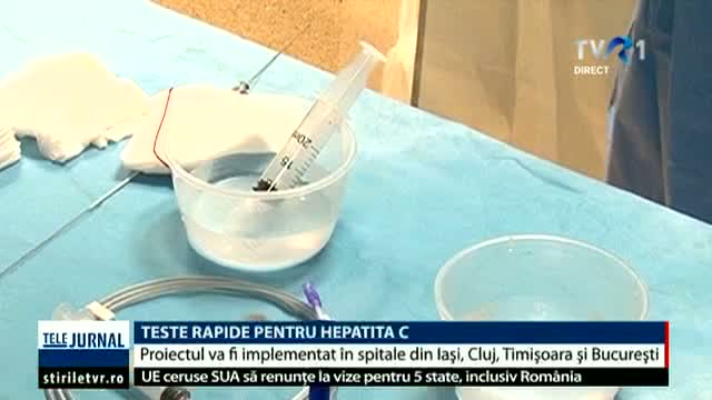 Teste rapide pentru hepatita C