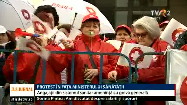Protest la Ministerul Sănătății