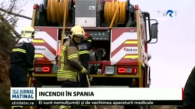 Incendii în Spania