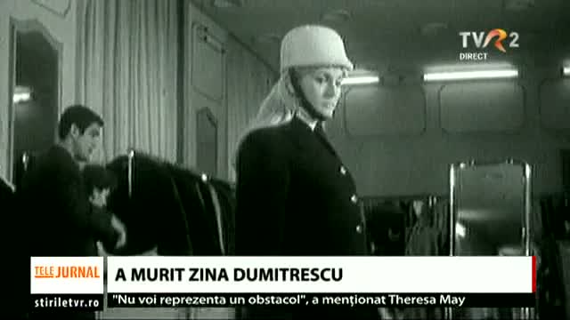 A murit Zina Dumitrescu