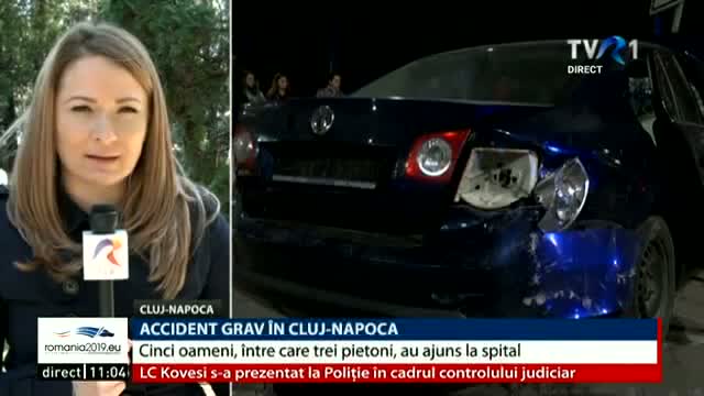 Accident în Cluj Napoca