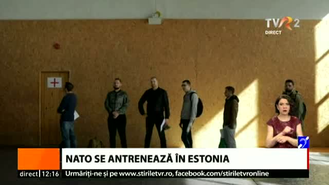 NATO se antrenează în Estonia