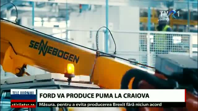 Ford, nou model la Craiova