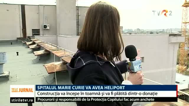 Spitalul Marie Curie va avea heliport