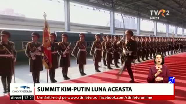 Summit Kim - Putin luna aceasta