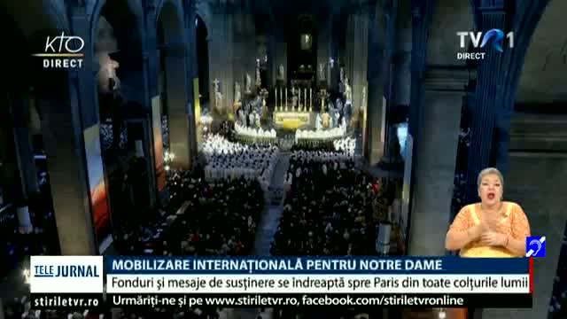 Mobilizare internațională pentru Notre Dame