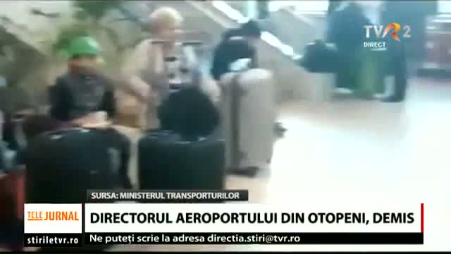 Directorul Aeroportului Henri Coandă a fost demis 