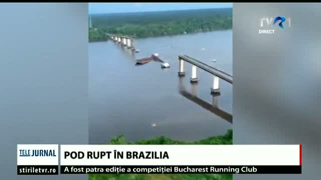 Pod rupt în Brazilia