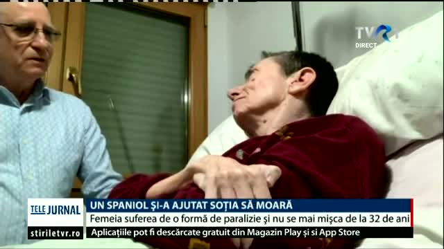 Un spaniol și-a ajutat soția să moară