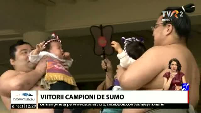 Viitorii campioni de sumo